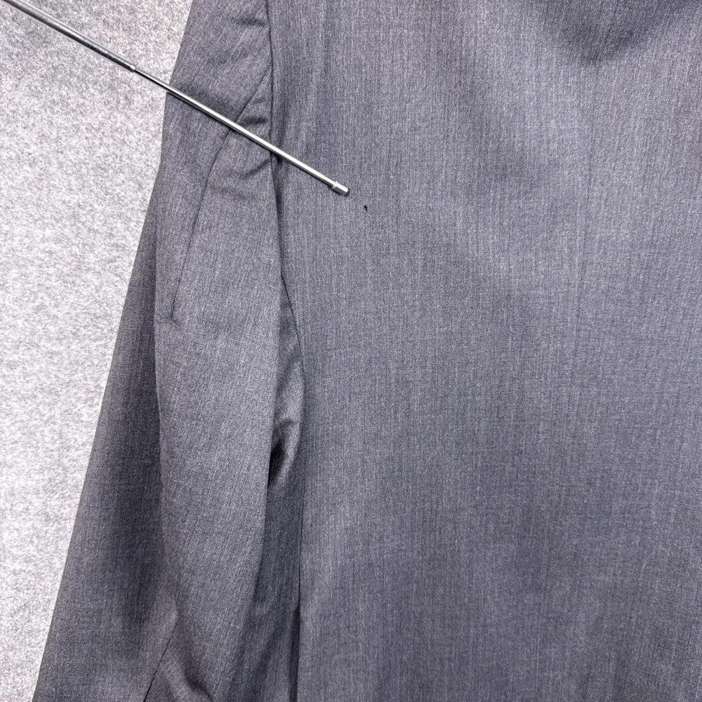 Banana Republic Mens Wool‎ Suit 42S Blazer 36/32 Tailored Pants Charcoal Gray